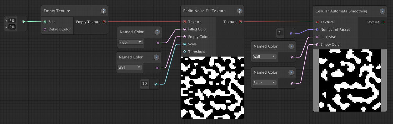 Perlin noise smoothing example